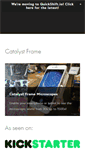 Mobile Screenshot of catalystframe.com