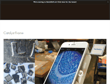 Tablet Screenshot of catalystframe.com